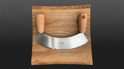Herb cutter, Caminada mincing knife with cutting board